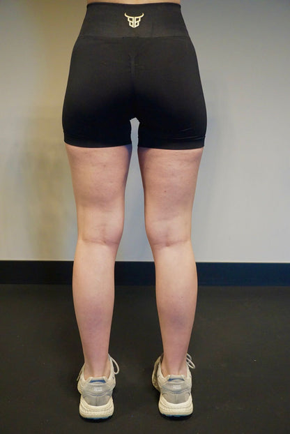 Seamless Short sleeve set - Black