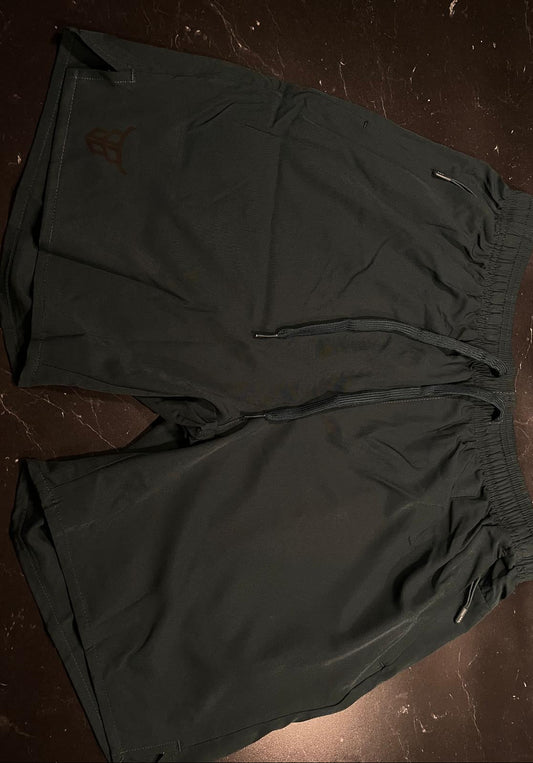 Mens Essential Shorts - Dark green